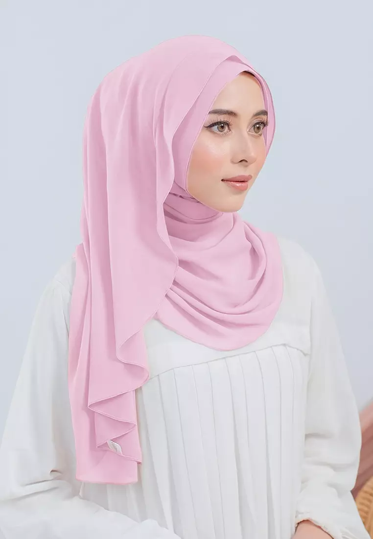 HIJAB INSTAN LUBNA - BABY PINK