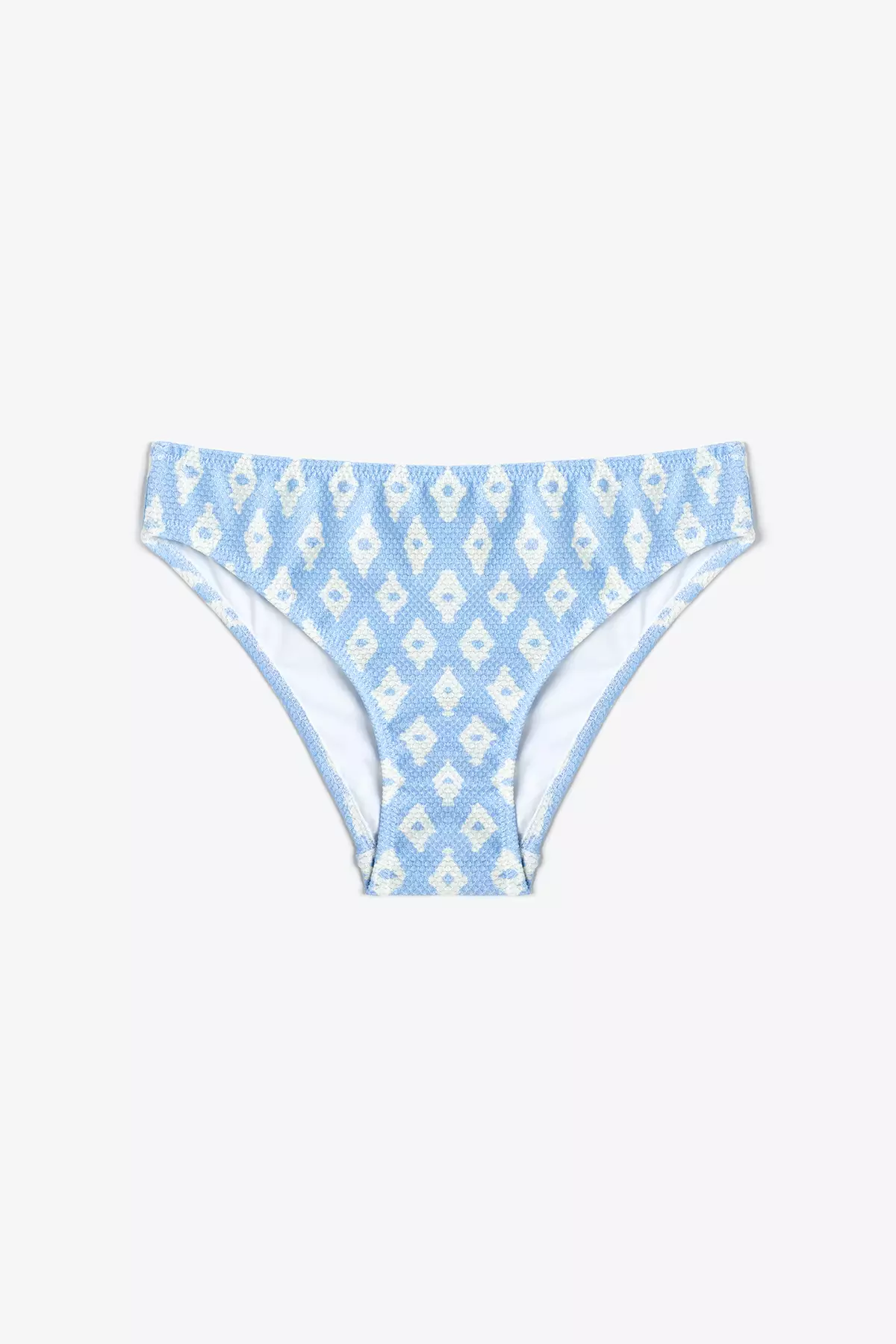 Pink Leaf Patterned Girl's Bikini Set