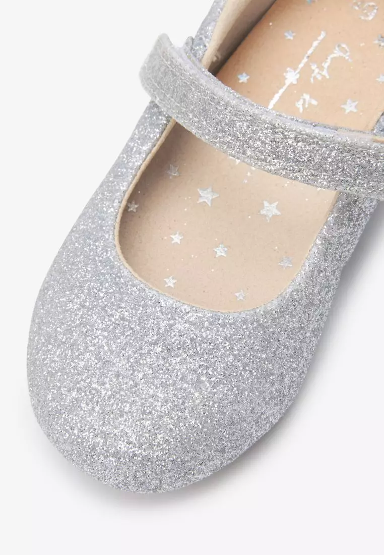 Next girls clearance silver shoes