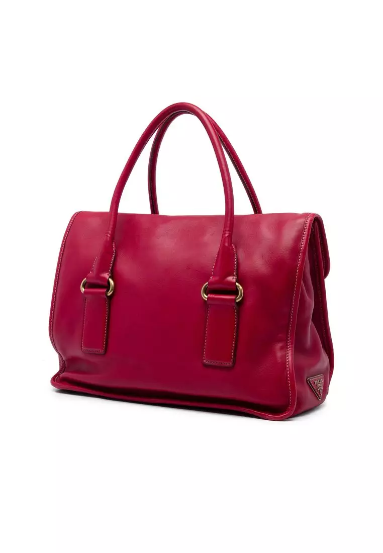 Pre-Loved Prada City Calf Handbag