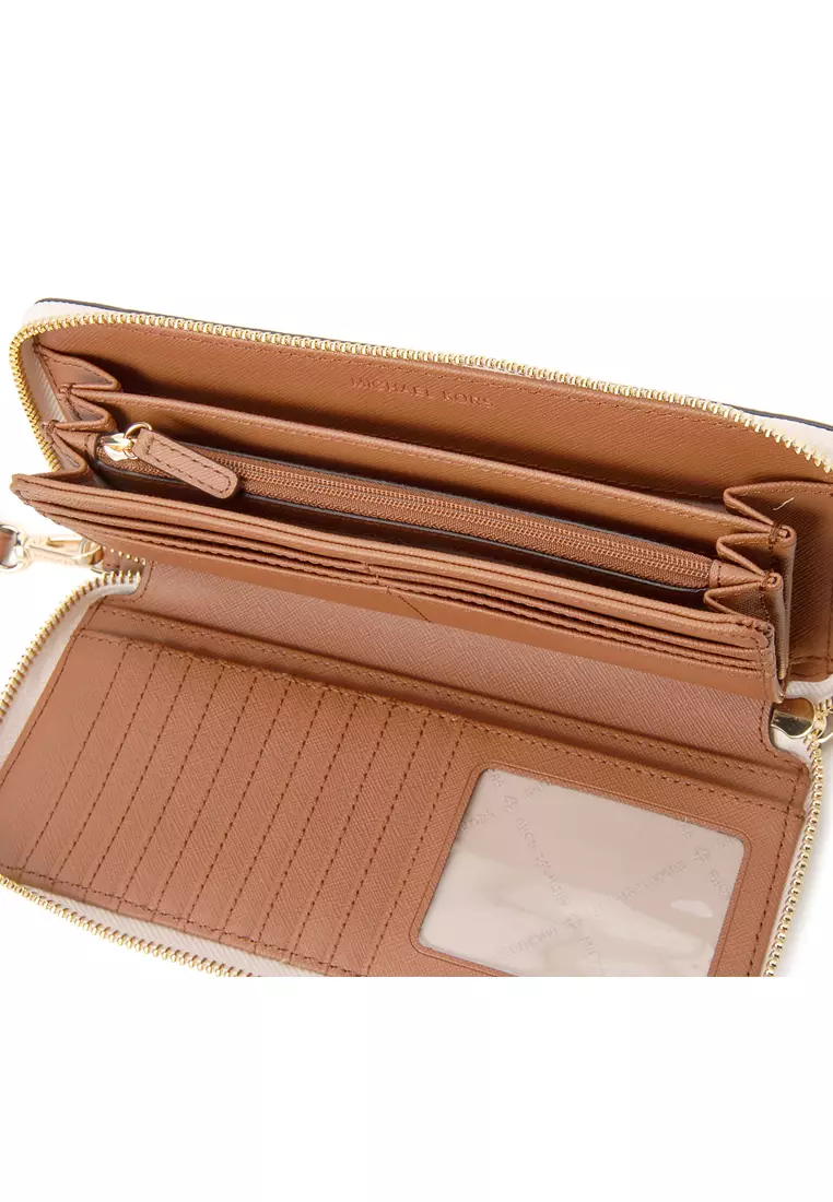 Michael kors continental zip around wallet top