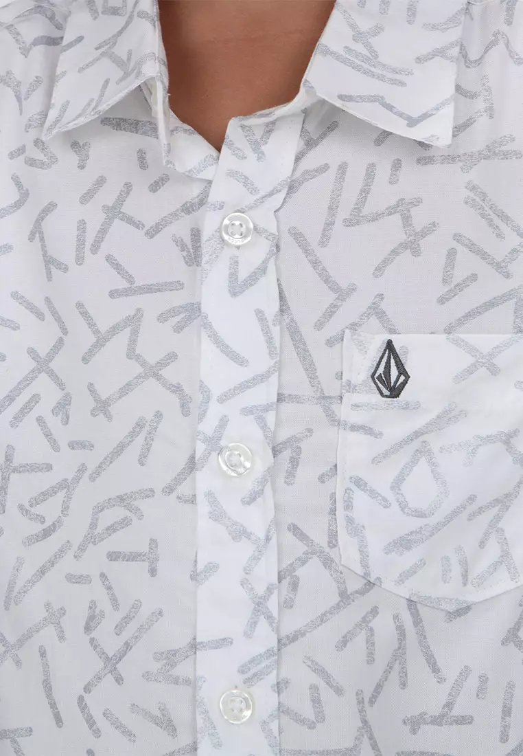 KSH GUSTO SHORT SLEEVE SHIRT WHITE