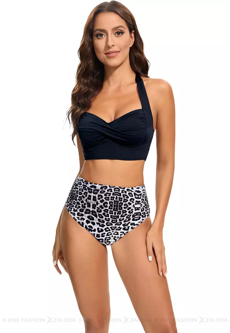 (2pcs) Sexy Suspender Bikini Swimsuit