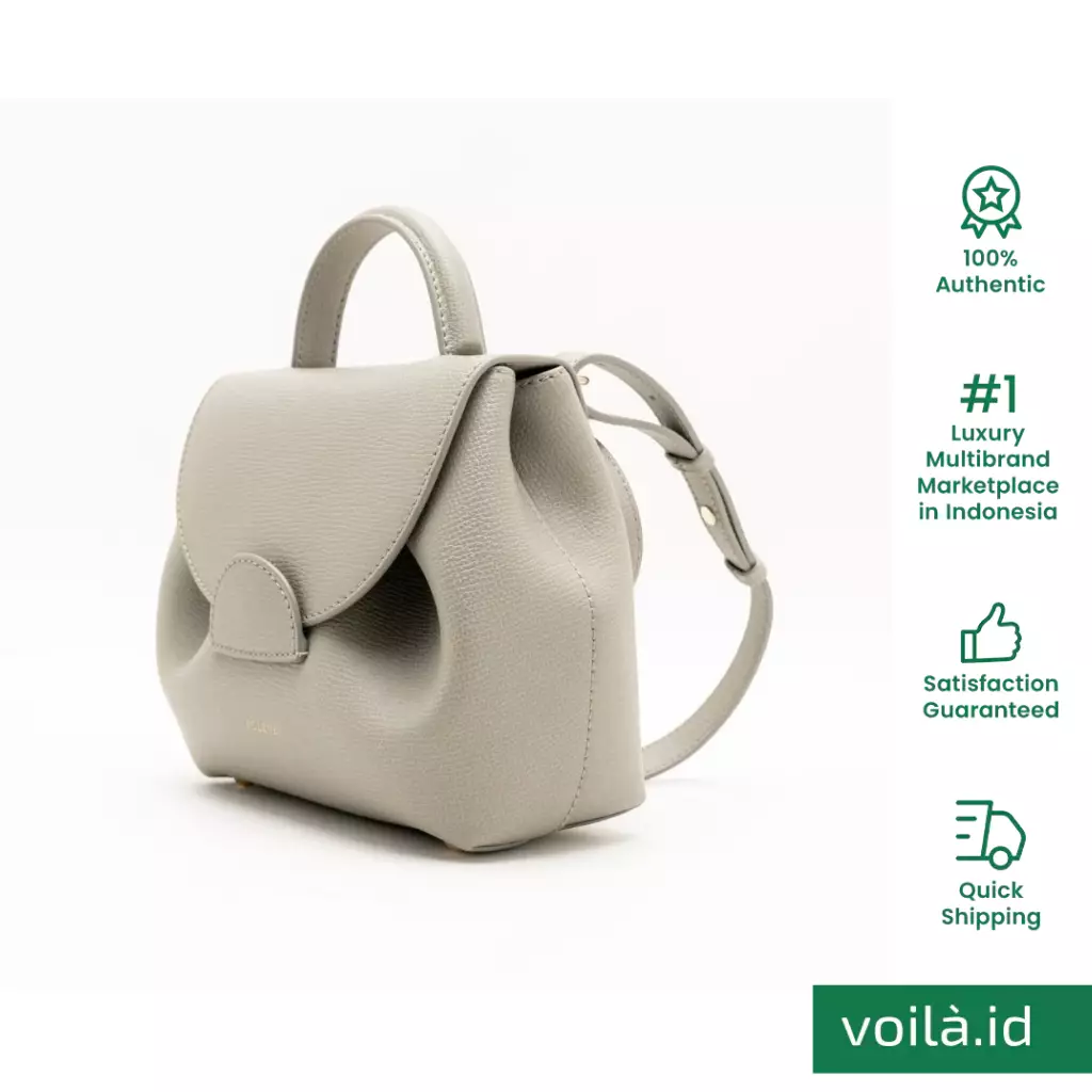 Numero Uno Nano Crossbody Bag Grained Leather Olivier Ghw