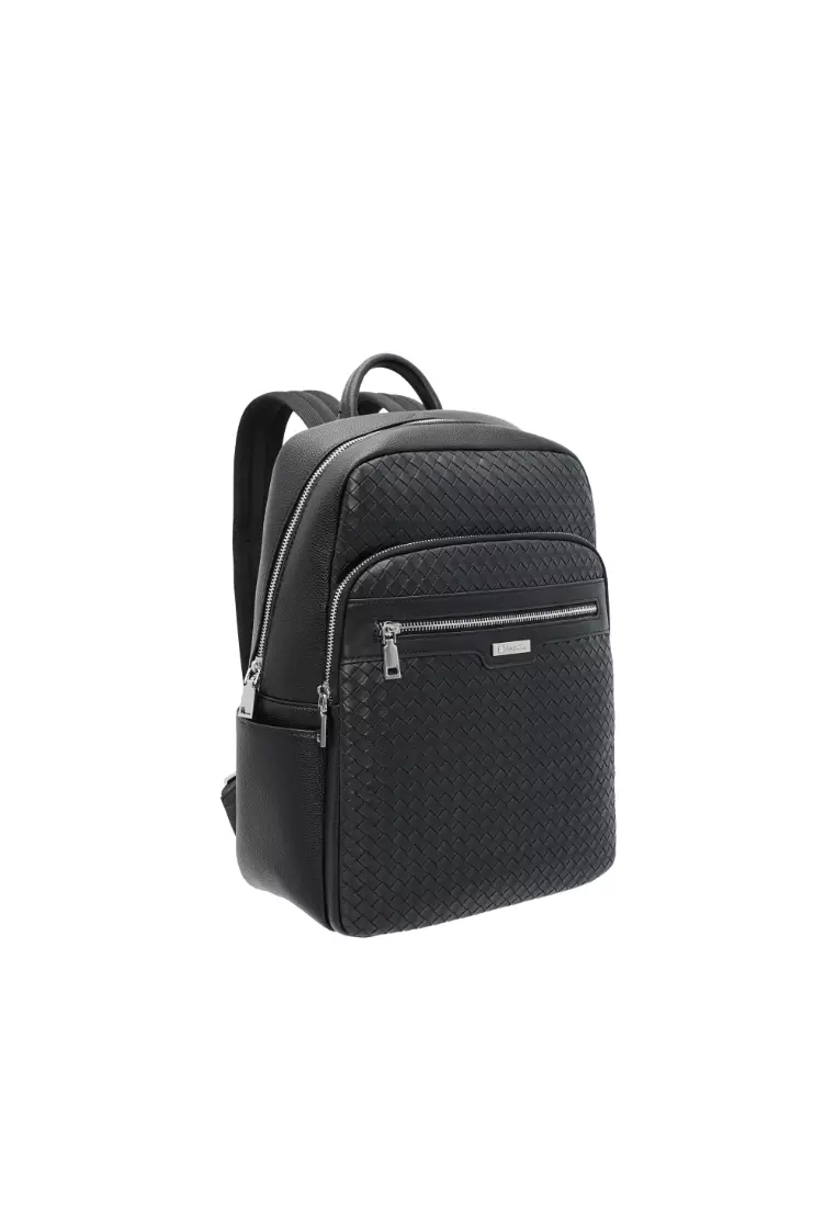 Valentino Rudy Italy Men's Weave Backpack 0460040-101