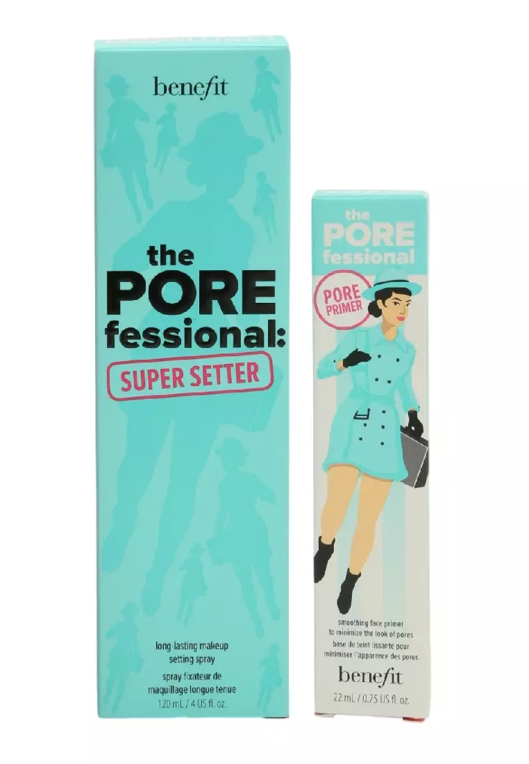benefit PRIME & SET PORE SET