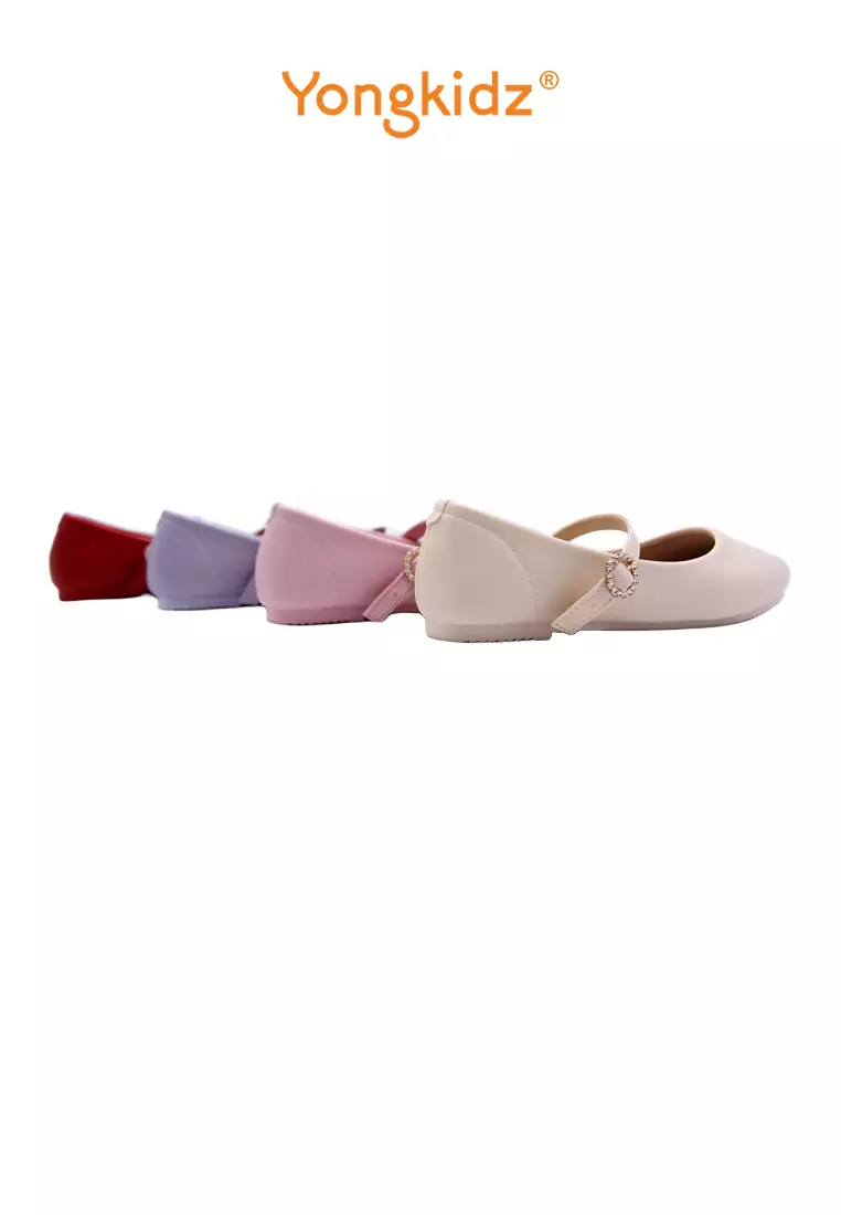 YONGKIDZ ASHLYN BALERINA FLATSHOES ANAK PEREMPUAN OL-LK8035-25 UNGU