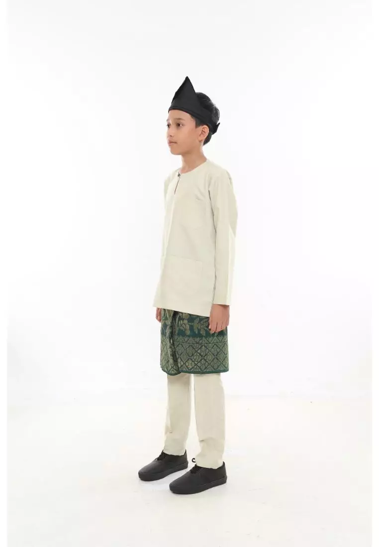 Baju Melayu Moden Teluk Belanga For Kids