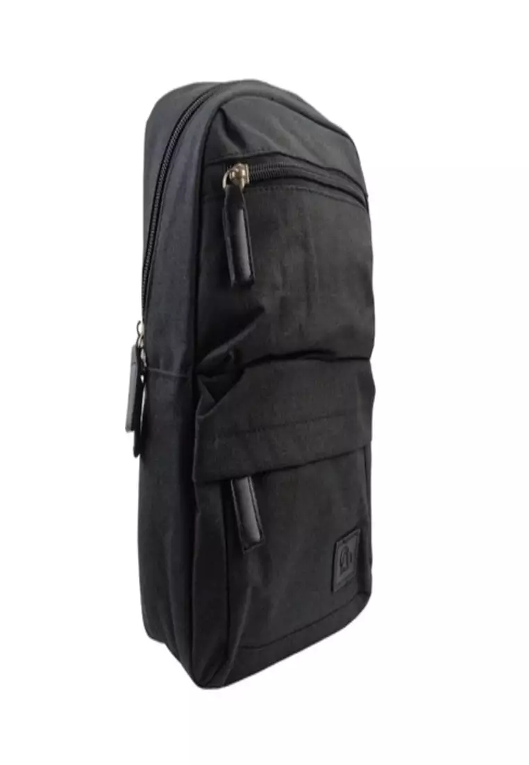 Adobree Tas Selempang Pria Sling Bag Body Bag Men Bag 1712806607BLA