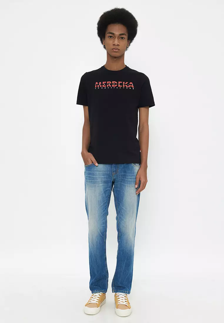 ID-SATU-Black T-Shirt SS