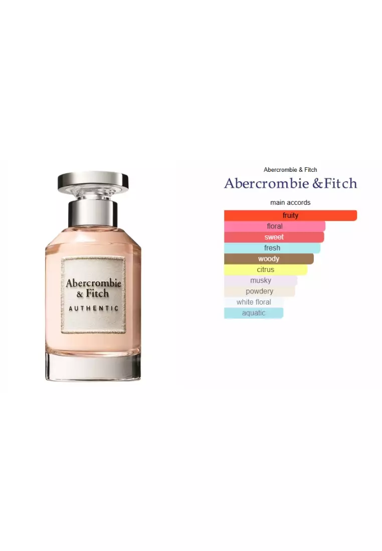 Abercrombie & Fitch Authentic Woman EDP - 100 ML (Parfum Wanita)