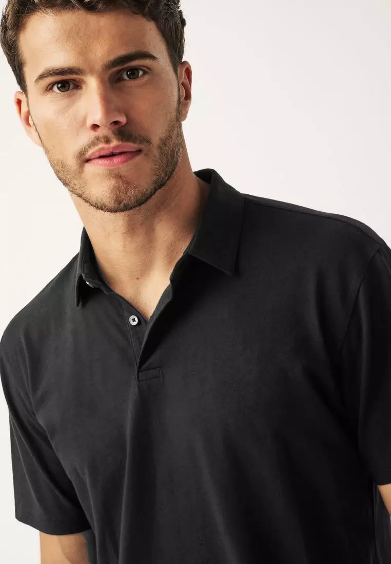 Buy NEXT Short Sleeve Polo Shirt 2025 Online | ZALORA