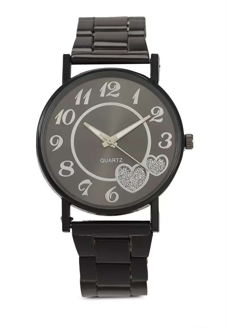 Watch in black new arrivals color