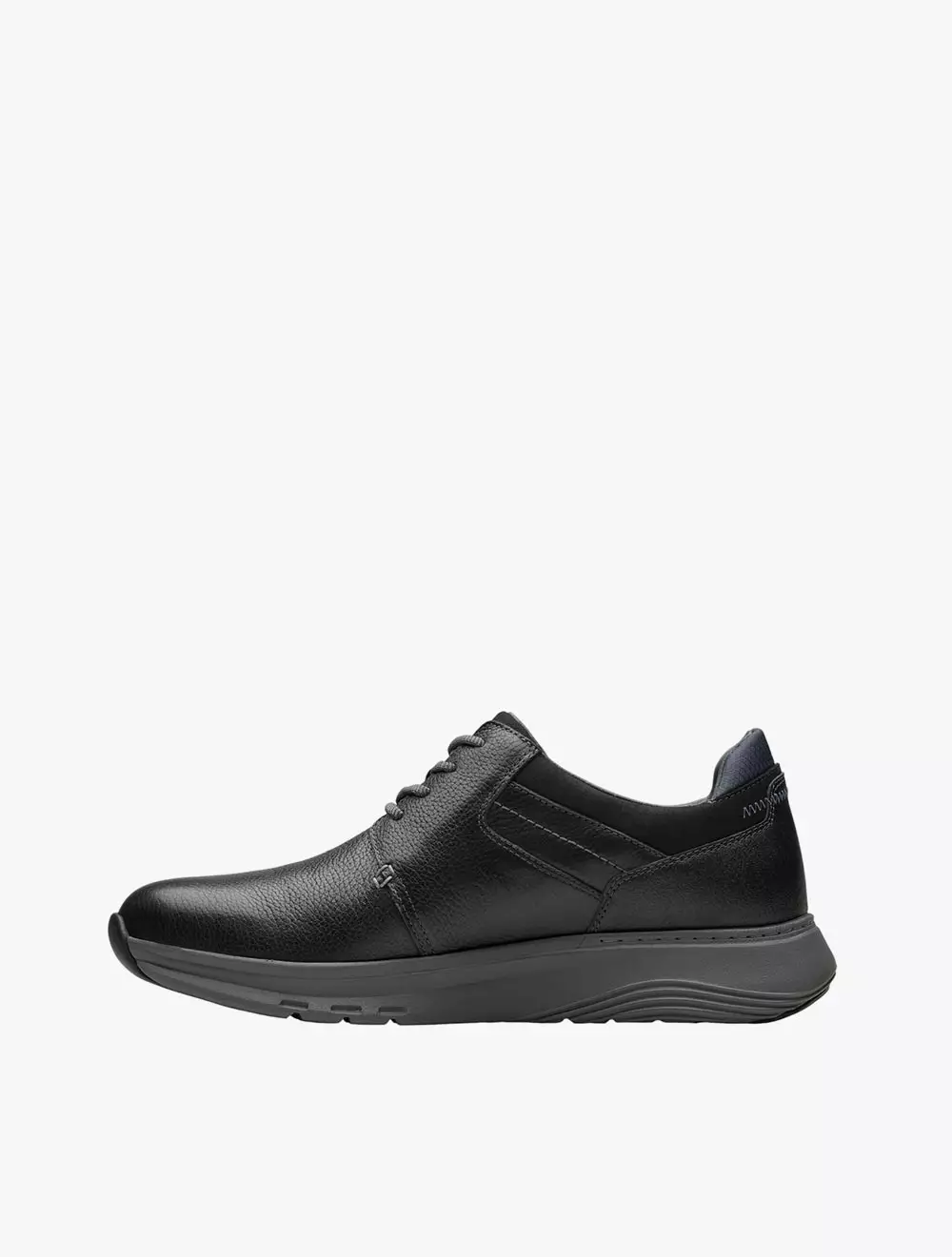 Clarks Motion Trek PT Black Leather