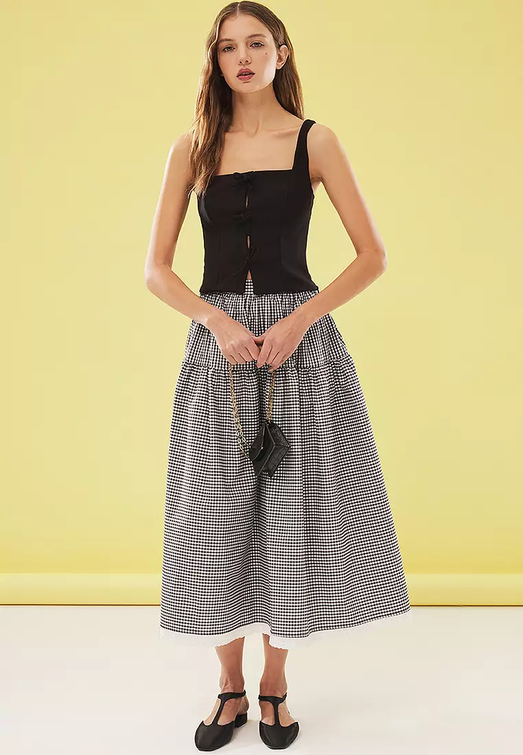 Bow Detail Sleeveless Top