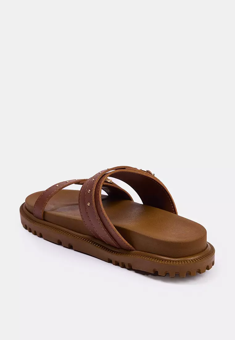 Taba Trok Double Strap Slippers