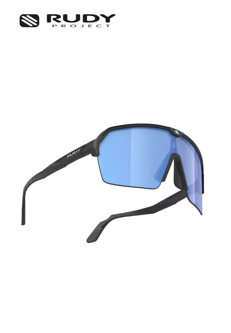 Spinshield Air Sports Performance Sunglasses – Black Matte MLS Blue |