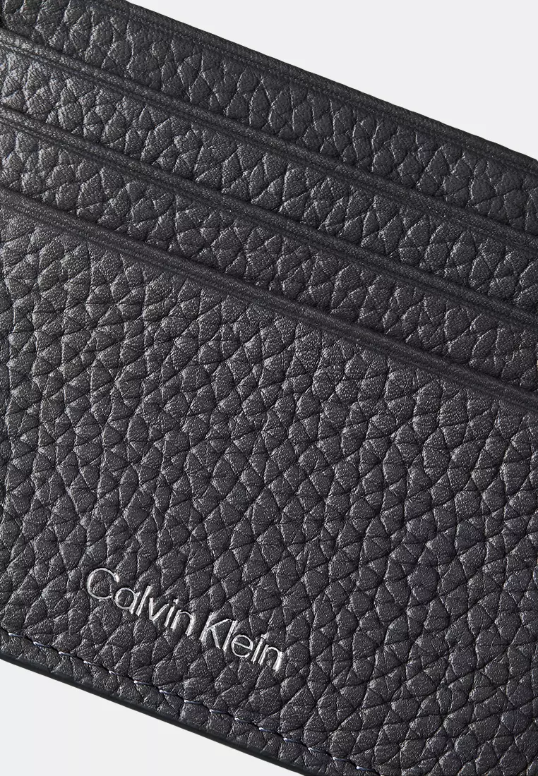 Leather RFID Foil Logo Cardholder - Calvin Klein Jeans