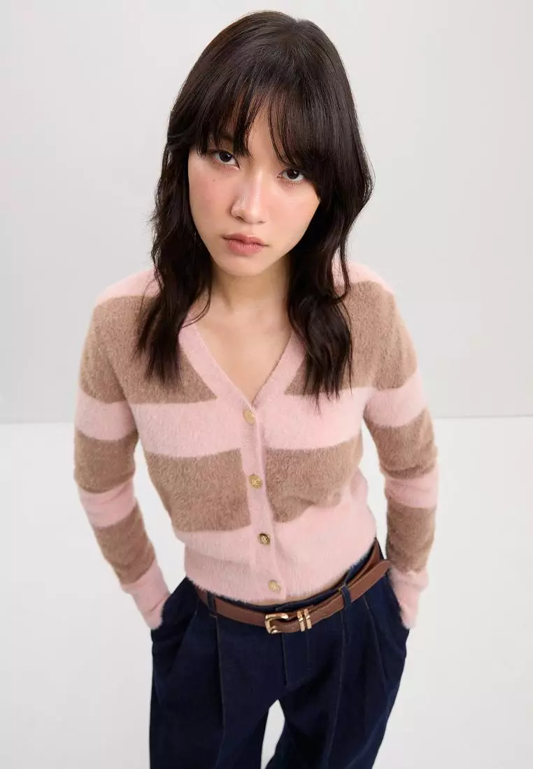Striped Cardigan