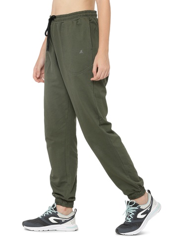 Fitleasure green Fitleasure Women's Relaxed Training Olive Jogger Pants 0B4D7AAF0D5BD9GS_1