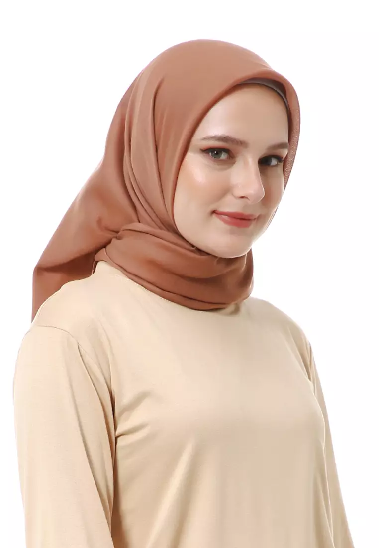 Vierra Jilbab Segiempat Paris Polos Premium Best Style - Coksutua