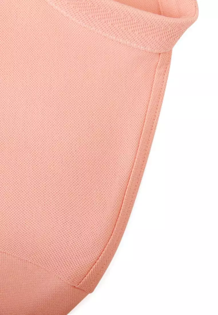 Non-Iron Pure Cotton Stand Collar Polo Tee