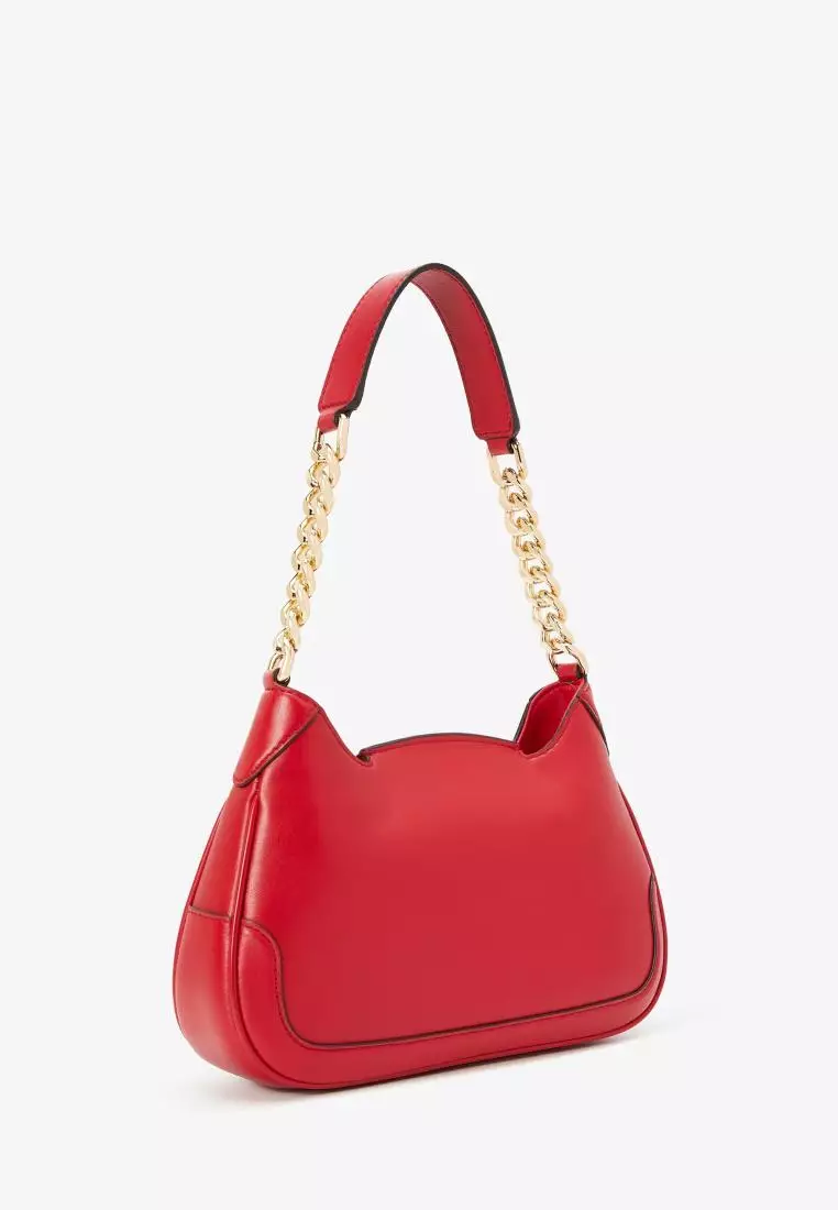 Michael kors shop red hobo bag
