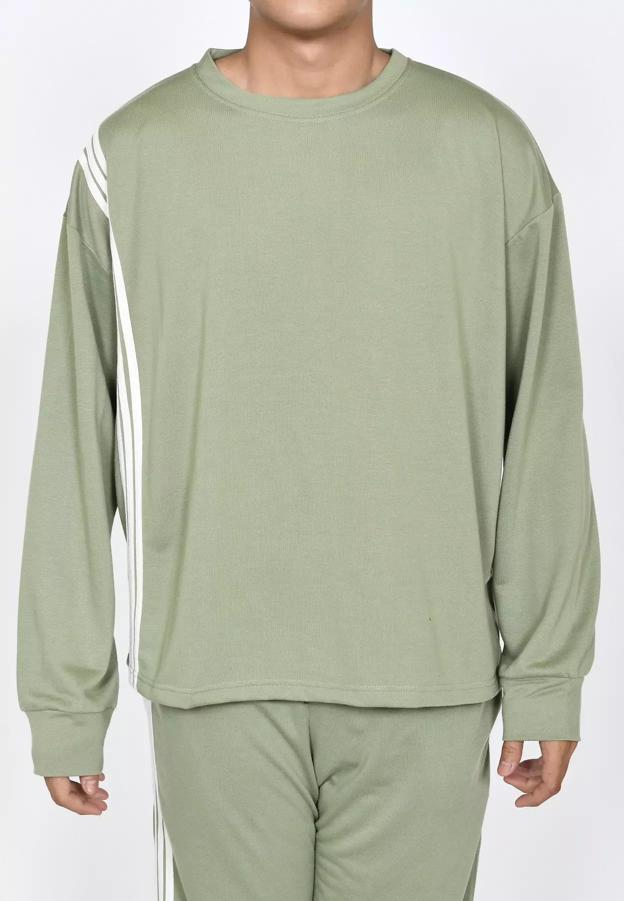 Tristan Set Sporty Wear MINT- Setelan Training Pria Running Gym Casual Sport