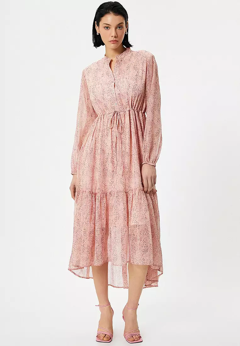 新品・未着用❤︎Lady Jane Chiffon Dress Lサイズあり【JEAN MACLEAN/ジャンマクレーン】シフォン