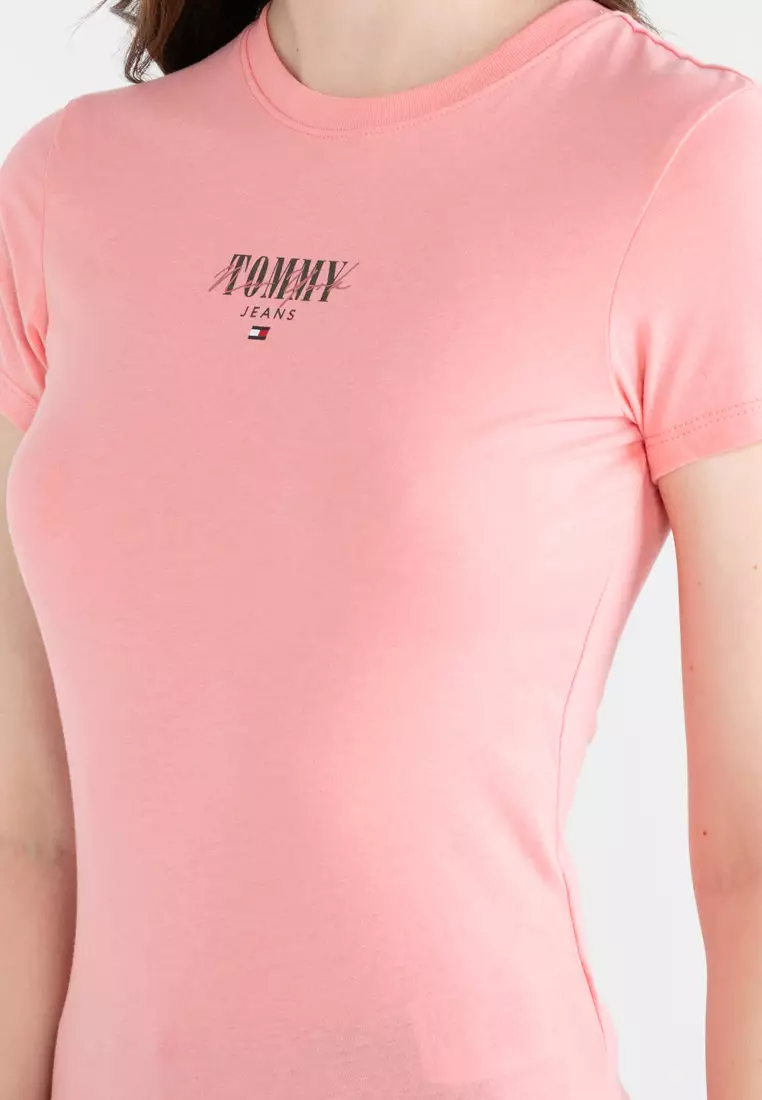 Slim Essential Logo 1 Tee - Tommy Jeans