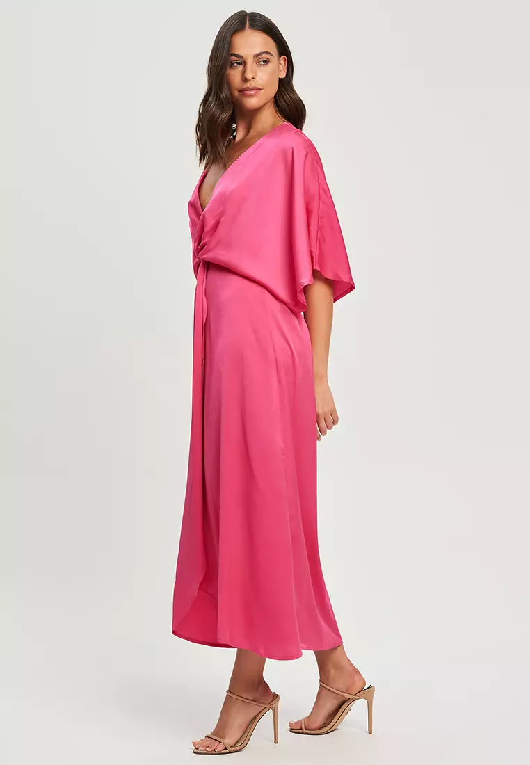 Buy Tussah Octavia Midi Dress Online ZALORA Malaysia