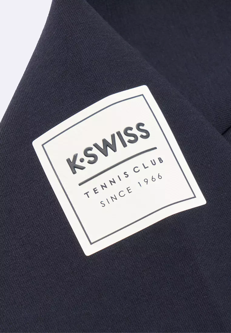 男裝 K-SWISS LOGO 連帽外套