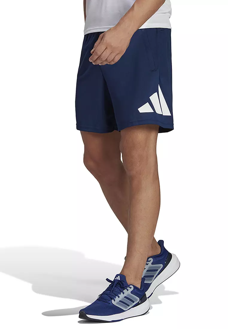 Adidas logo on sale shorts