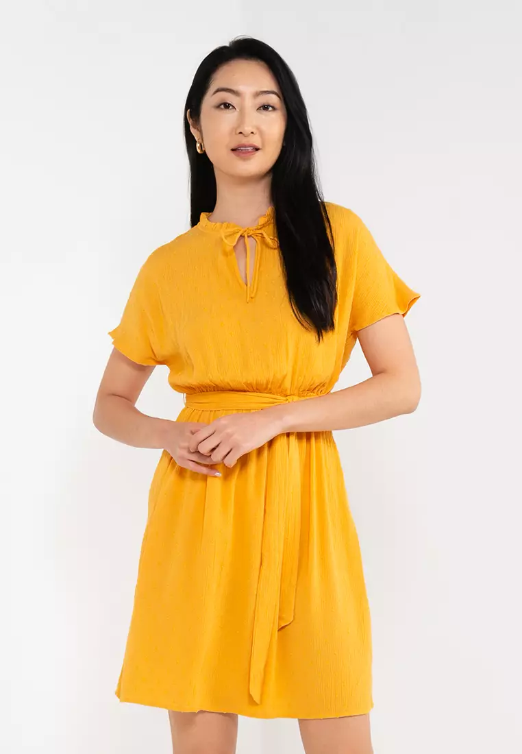 Zalora sale yellow dress