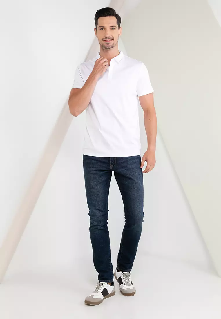 The Organic Polo - White
