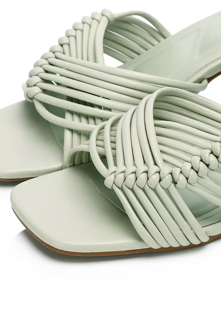 Milliot Co Aisha Open Toe Knotted Heels 2025 Buy Milliot Co