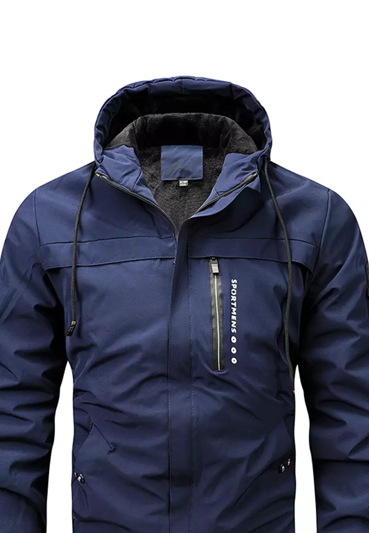 Thick Hooded Technical Jacket RF2017