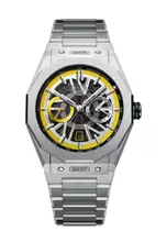 Silver, Black, Yellow