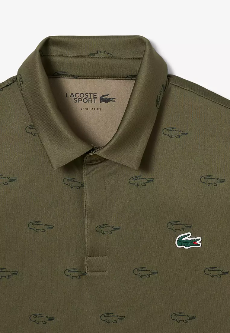 Men's Golf Printed Recycled Polyester Polo Shirt