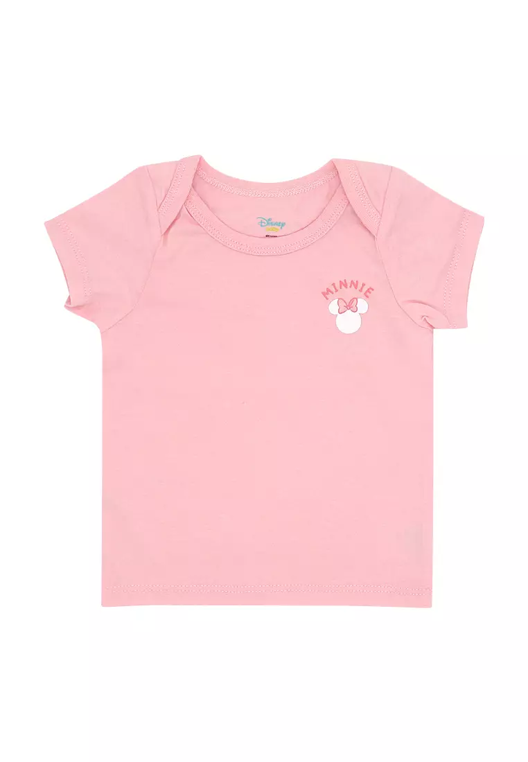 Baby Girl Licensed Newborn Essentials T-Shirt Pack of 3