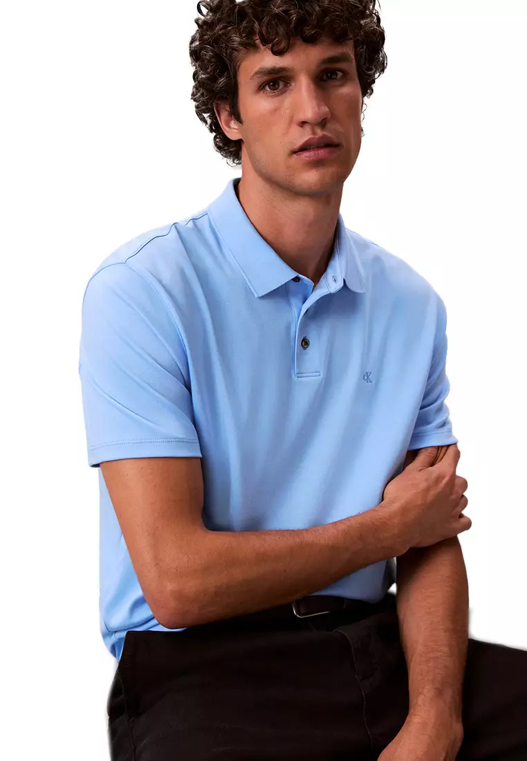 CKJ Polo Shirts Blue