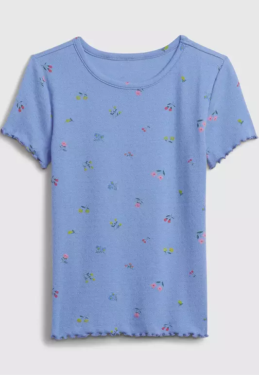 Kids Pointelle Top