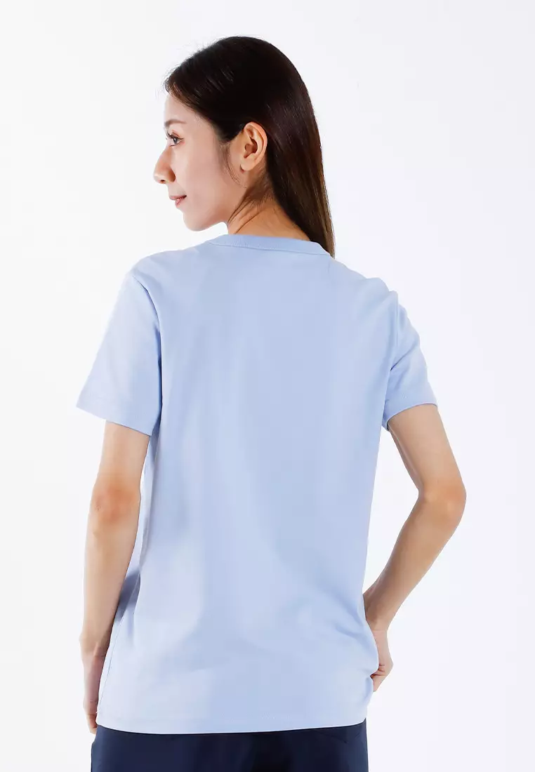 Forest Ladies Premium Cotton Round Neck Tee | Baju T Shirt Perempuan - 822435-32Ltblue