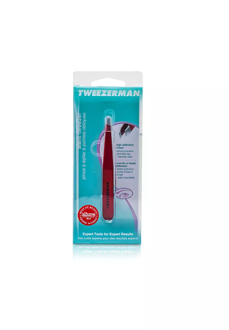 Tweezerman TWEEZERMAN Slant Tweezer Signature Red 2023 Buy