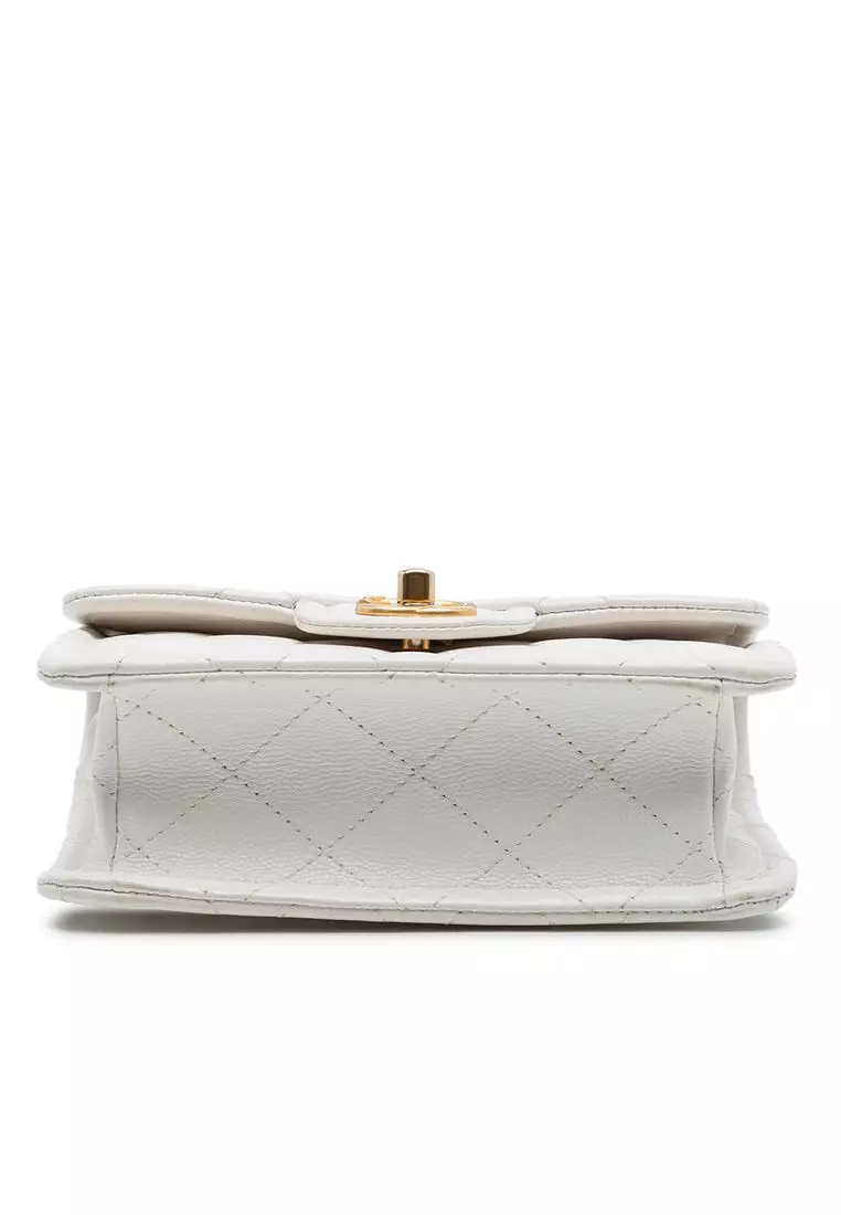 Pre-Loved Chanel Mini Quilted Caviar Sweet Flap