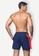 BWET Swimwear navy Eco-Friendly Quick dry UV protection Perfect fit Navy Beach Shorts "LALU" Side pockets 3253BUSA66D879GS_3