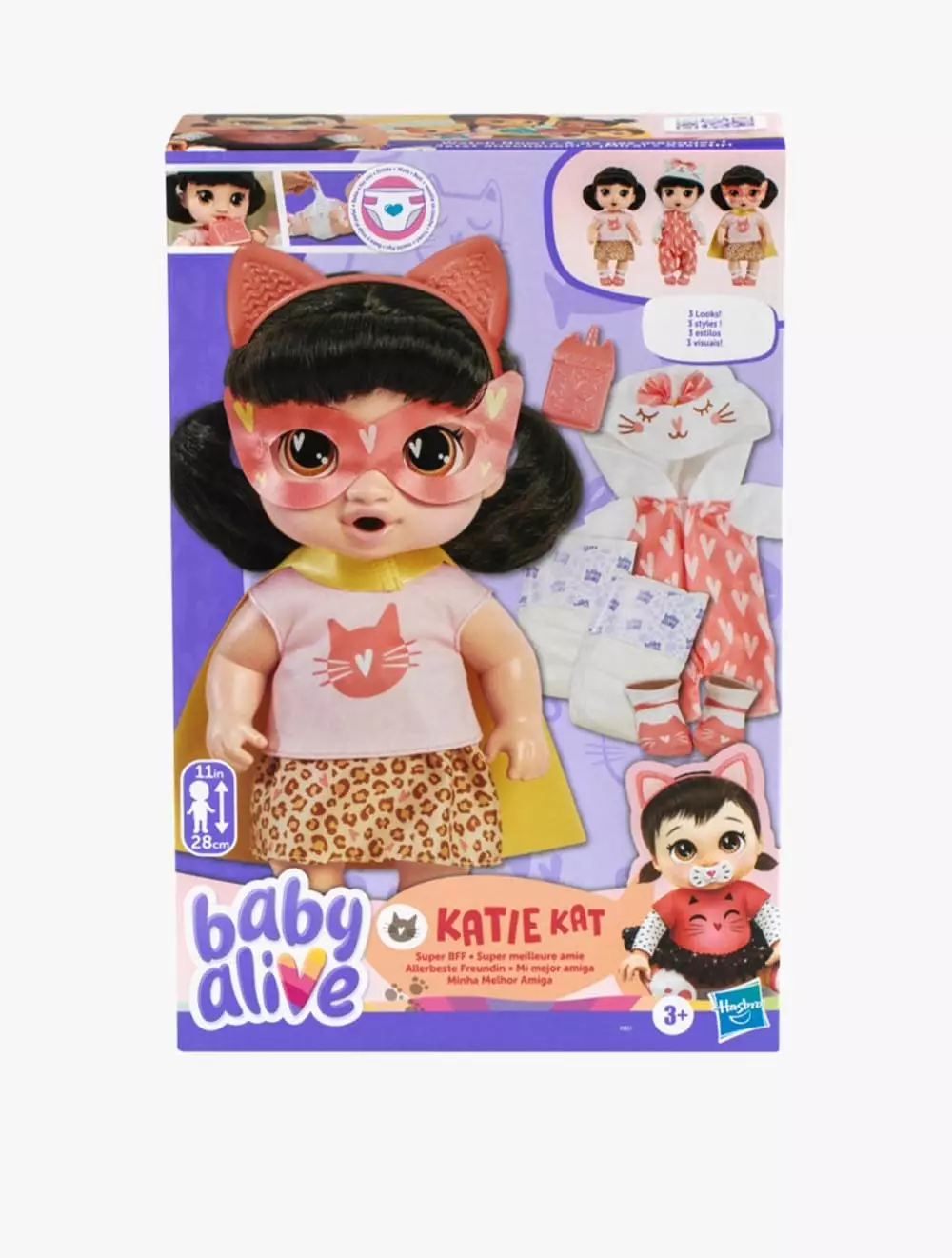 Baby Alive Super BFF Katie Kat - BYAF9851