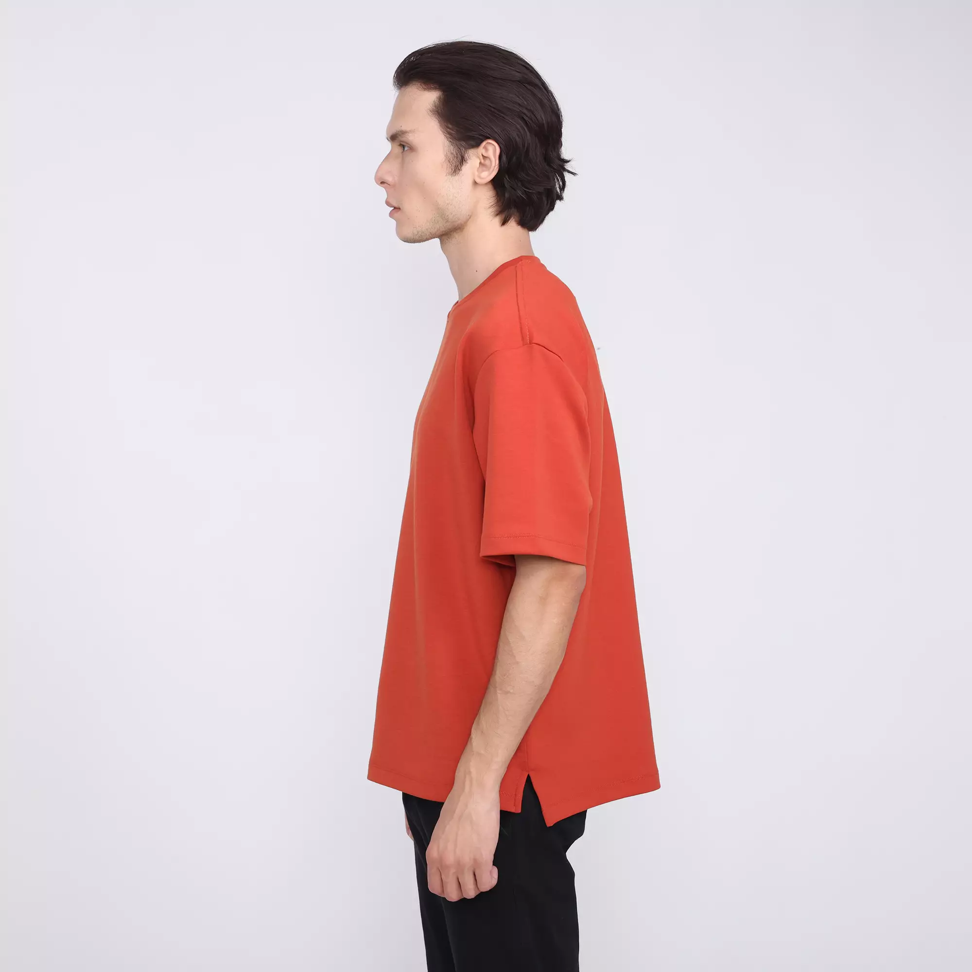 LARUSSO Kaos Pria Aircool Oversize Tee - Amber Terrain