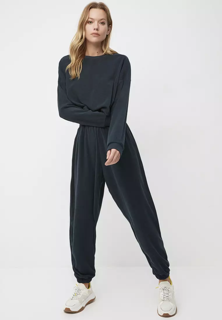 Crop Sweater & Sweatpants Set