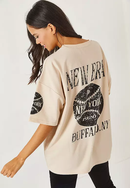 Graphic Printed Oversize T-Shirt